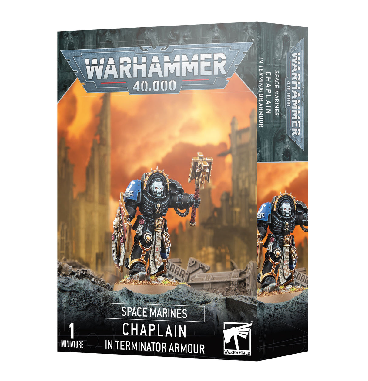 Warhammer 40.000 Space Marines Chaplain in Terminator Armour