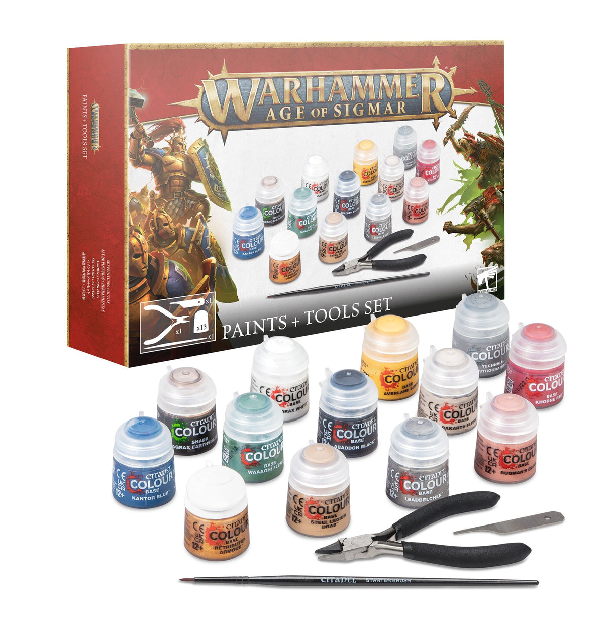Warhammer Age of Sigmar Paint + Tools