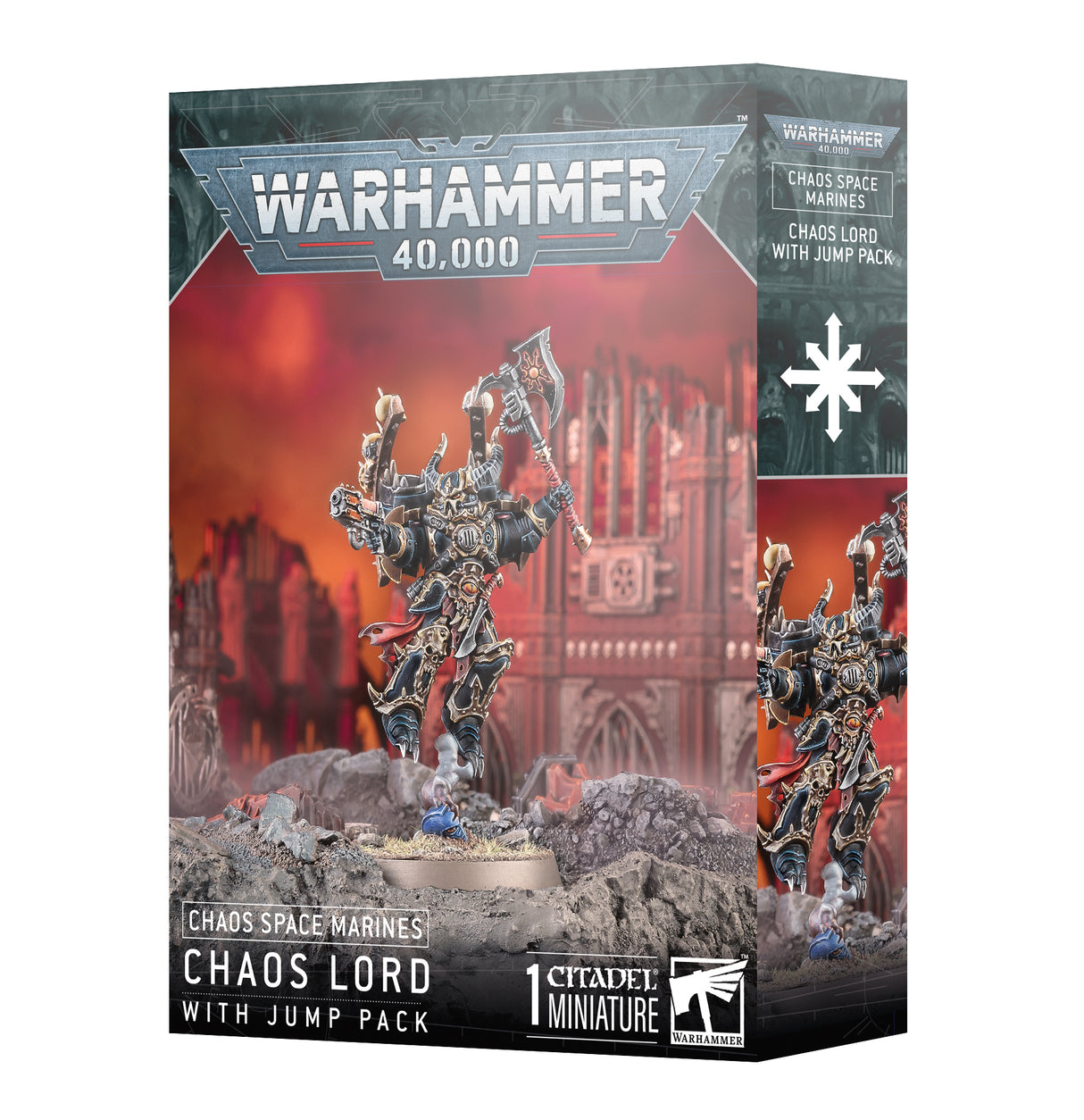 Warhammer 40.000 Chaos Space Marines Chaos Lord with Jump Pack