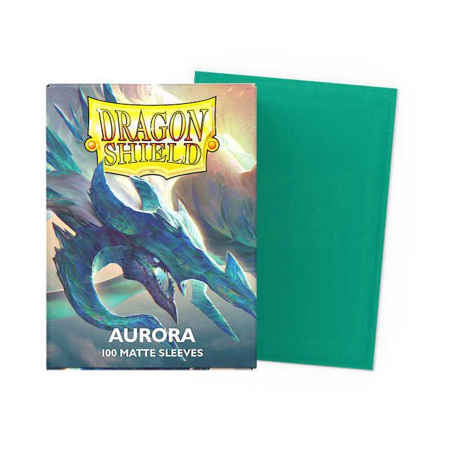 Dragon Shield Standard Size Matte Sleeves - Aurora (100 Sleeves)