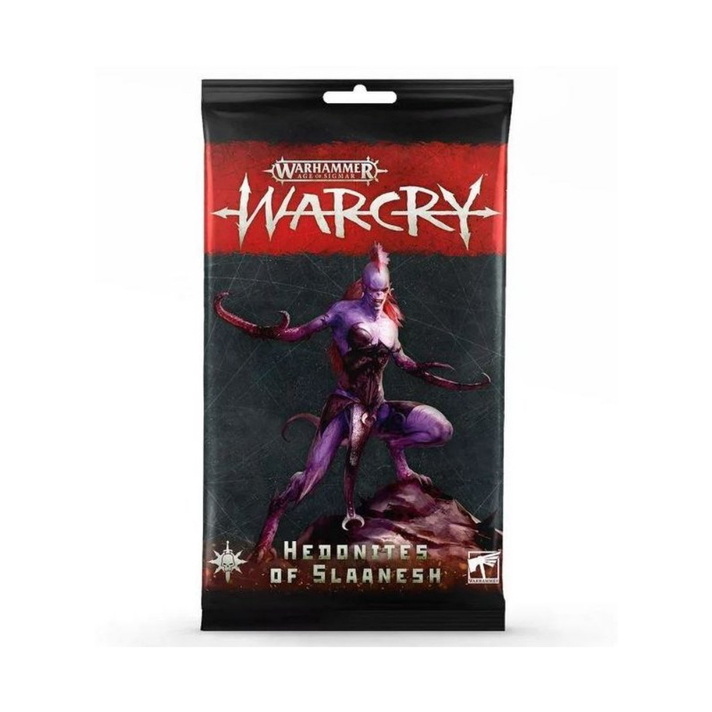 Warhammer Age of Sigmar Warcry Hedonites of Slaanesh Card Pack