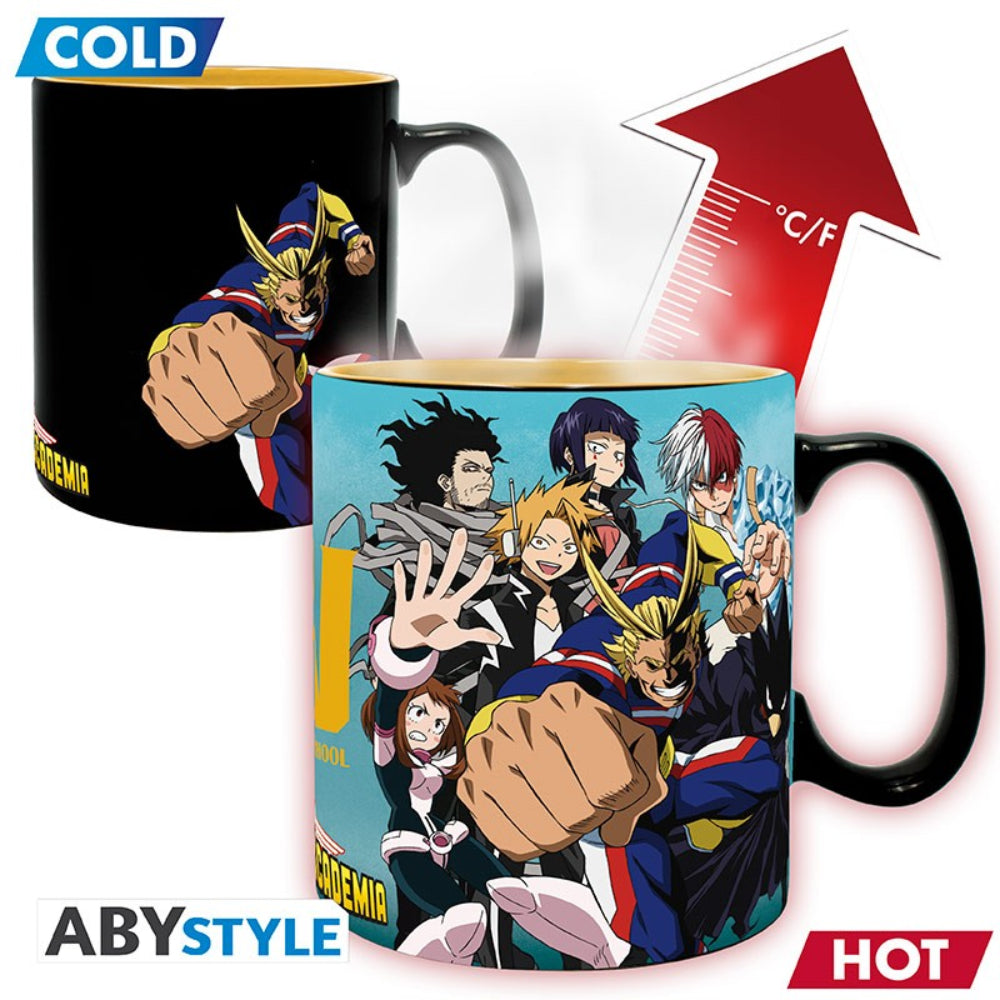 My Hero Academia - Mug Heat Change - 460 ml - Group