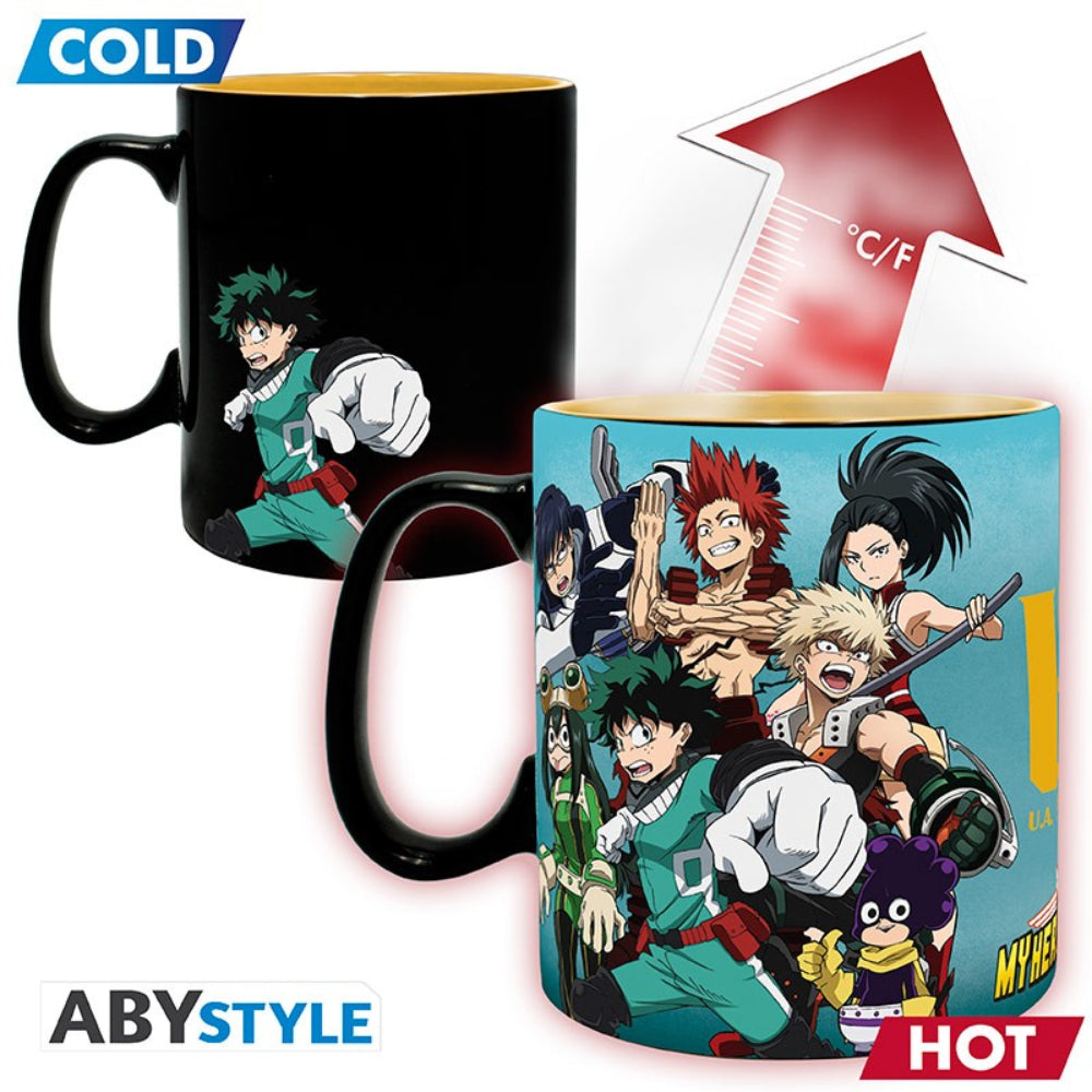 My Hero Academia - Mug Heat Change - 460 ml - Group