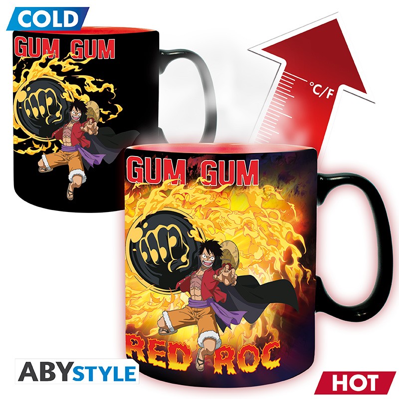 One Piece - Mug Heat Change - 460 ml - Luffy vs Kaidou