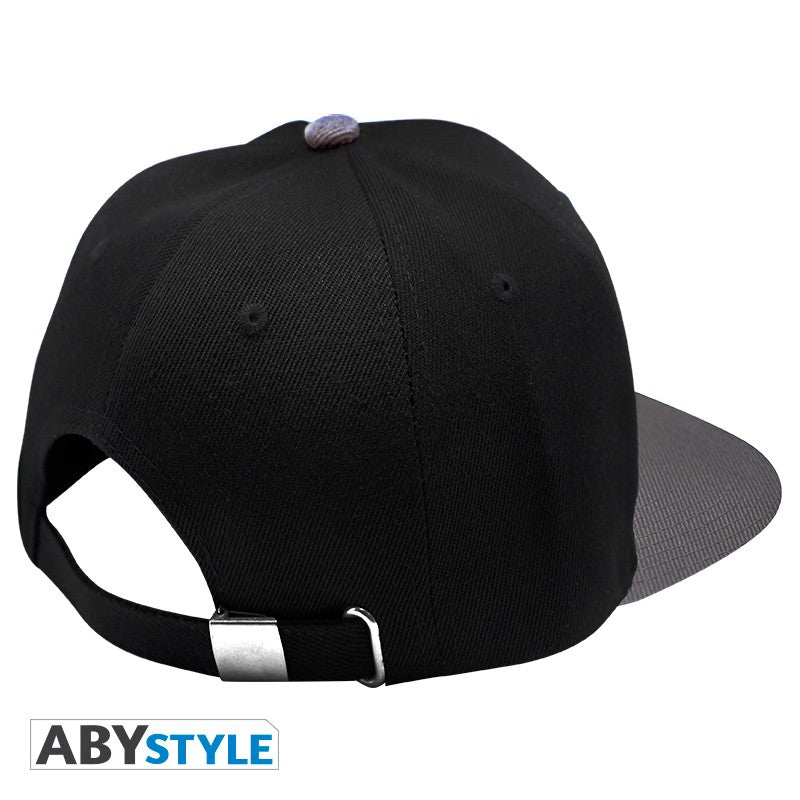 ONE PIECE - Snapback Cap - Black & Grey - Skull