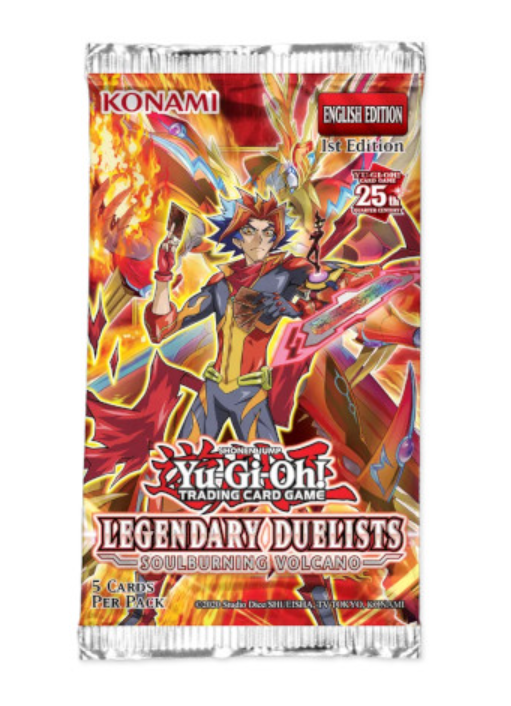 Yu-Gi-Oh! Legendary Duelist Soulburning Volcano Booster - EN