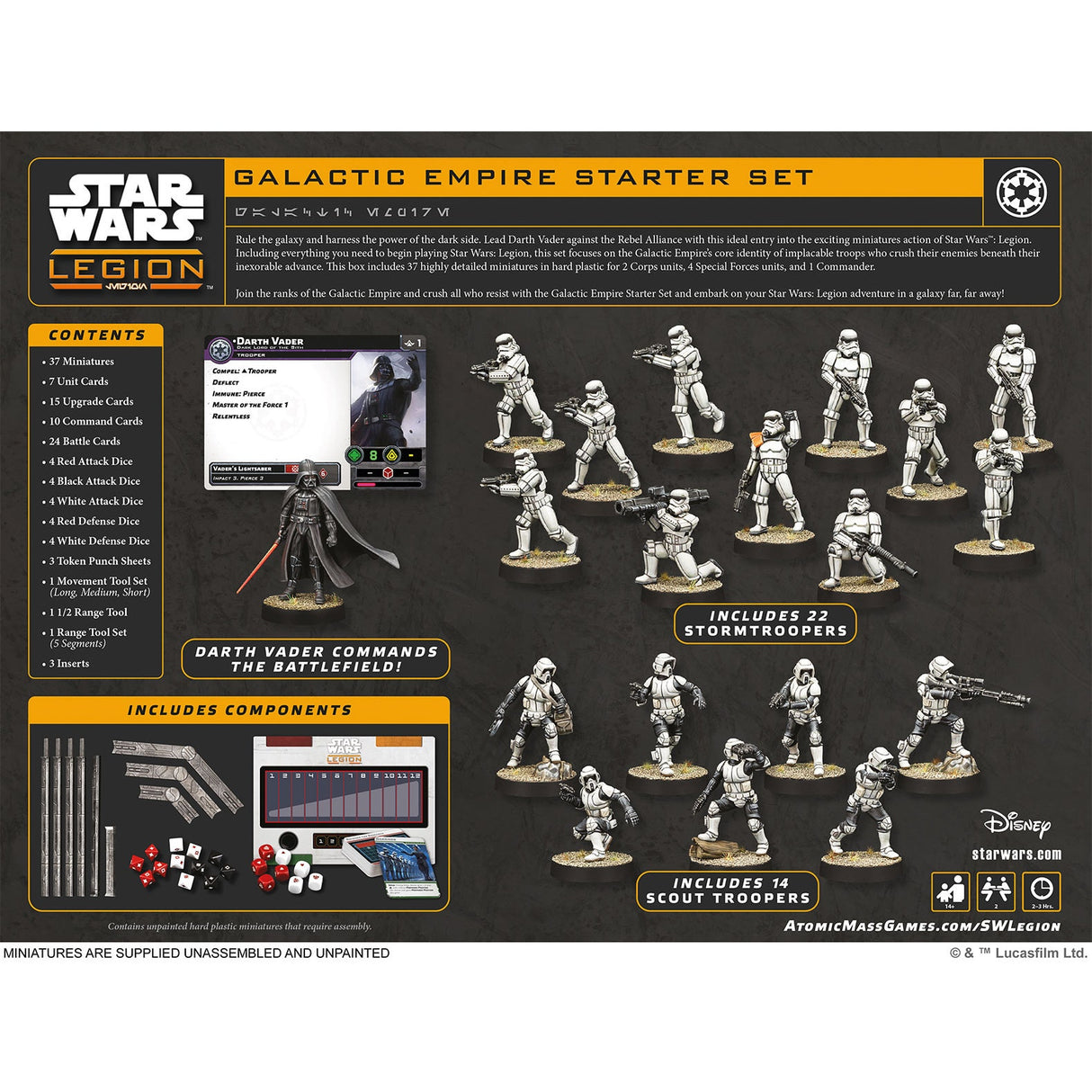 Star Wars: Legion - Galactic Empire Starter Set