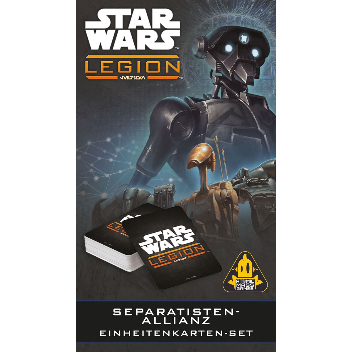 Star Wars: Legion – Separatisten-Allianz Einheitenkarten-Set