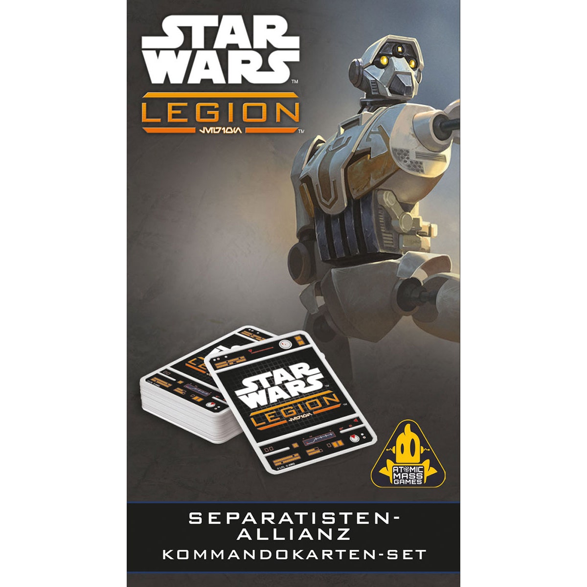 Star Wars: Legion – Separatisten-Allianz Kommandokarten-Set