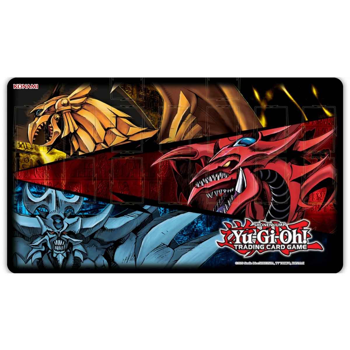 Yu-Gi-Oh! Slifer, Obelisk & Ra Game Mat Spielmatte