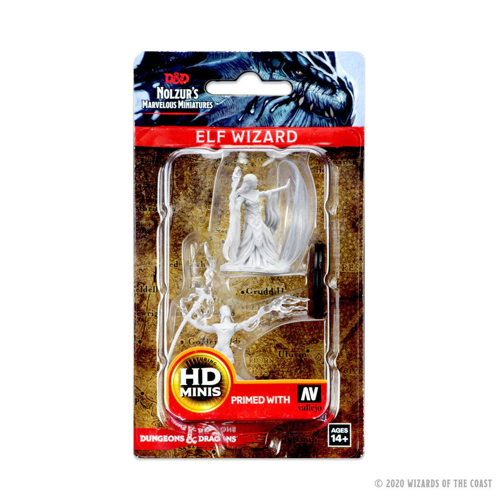 D&D Nolzur's Marvelous Miniatures - Elf Female Wizard