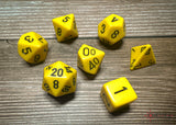 Chessex Polyhedral 7-Die Würfel-Set Vortex - Lila/Gold