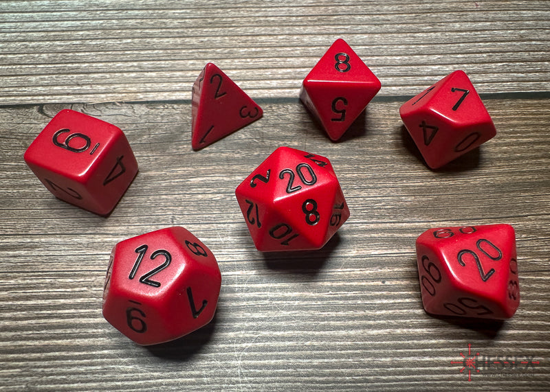 Chessex Polyhedral 7-Die Würfel-Set Borealis - Hellgrün/Gold