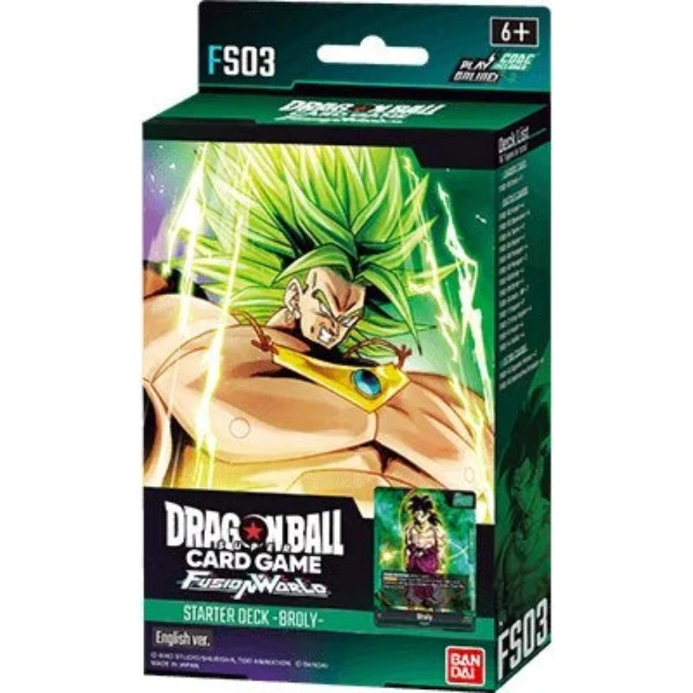 Dragon Ball Super Card Game - Fusion World FS03 Broly Starter Deck - EN