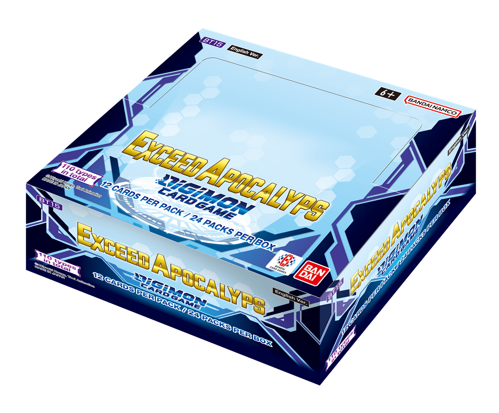 Digimon Card Game - Exceed Apocalyps Booster Display BT15 (24 Packs) - EN
