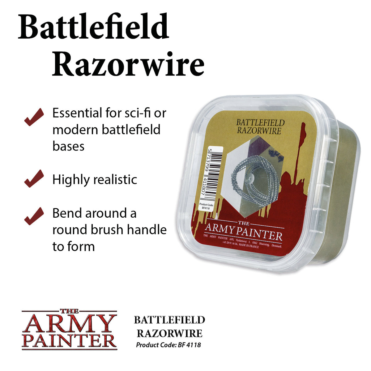 Bear Razor Wire Army Painter - Battlefield Razor Wire – Battle Bear Trading Cards & Games