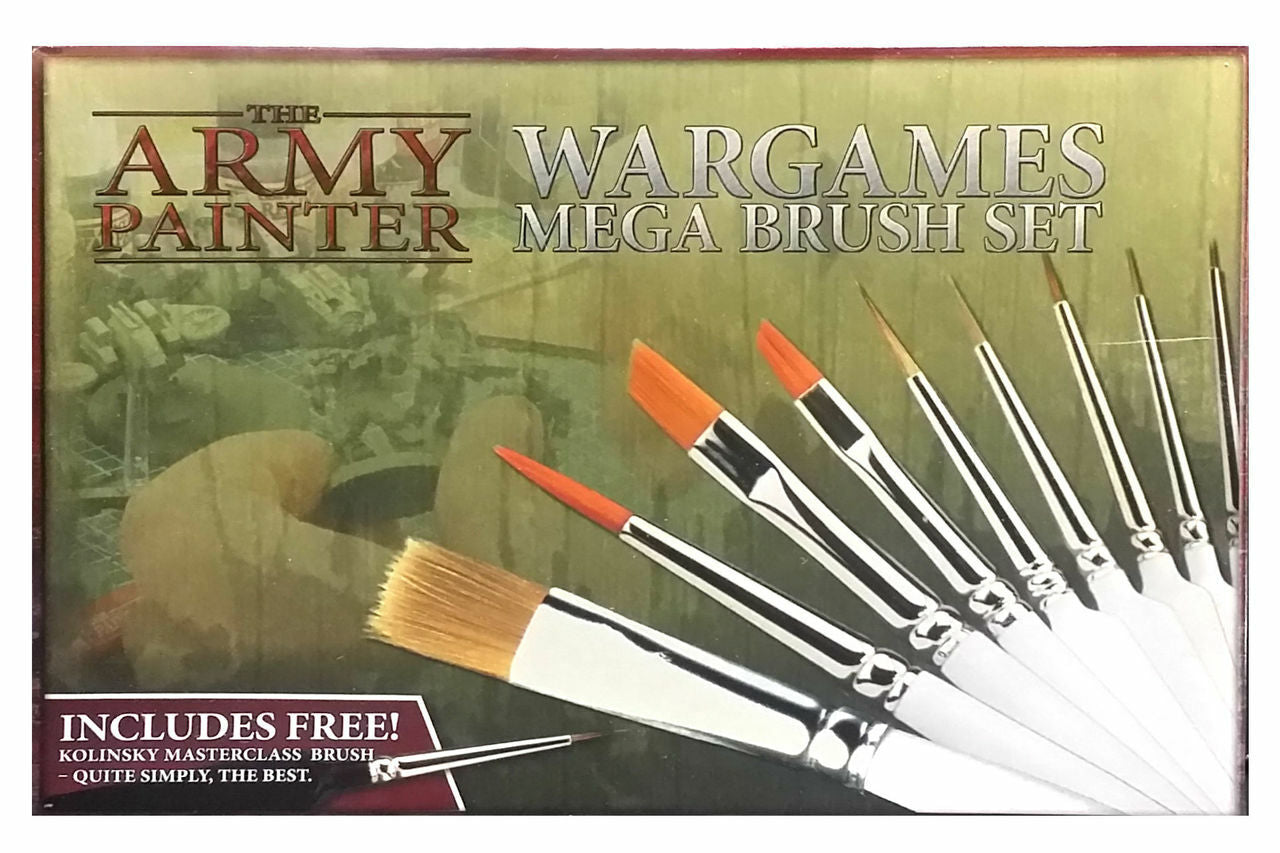Army Painter Wargames Mega Brush Set