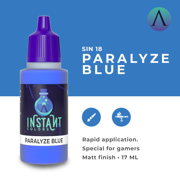 Instant Color: SIN-18 Paralyze Blue