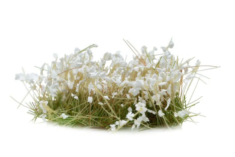 White Flowers Tuft 6mm