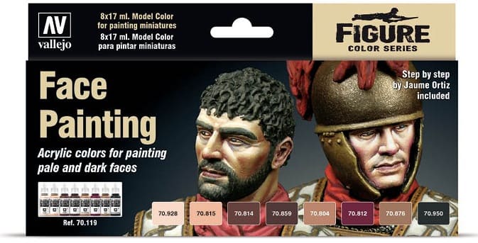 Model Color Set: Face Painting (8 Farben)