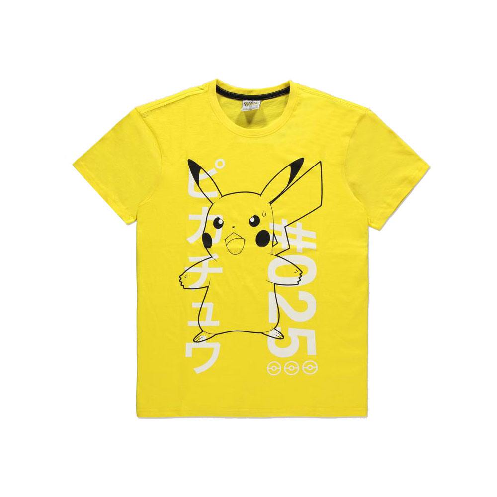 Pokémon T-Shirt Shocked Pika - M