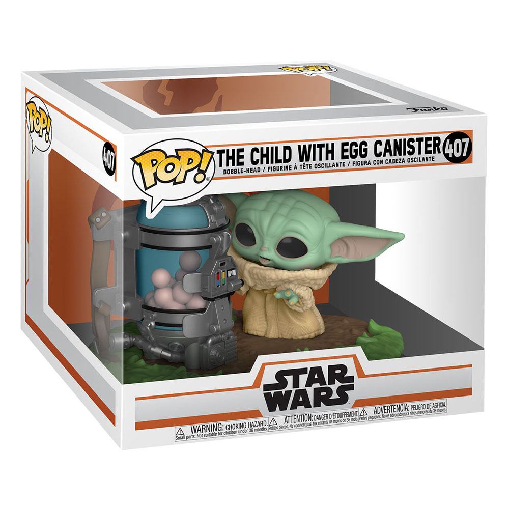 Star Wars The Mandalorian POP! Deluxe The Child Egg Canister