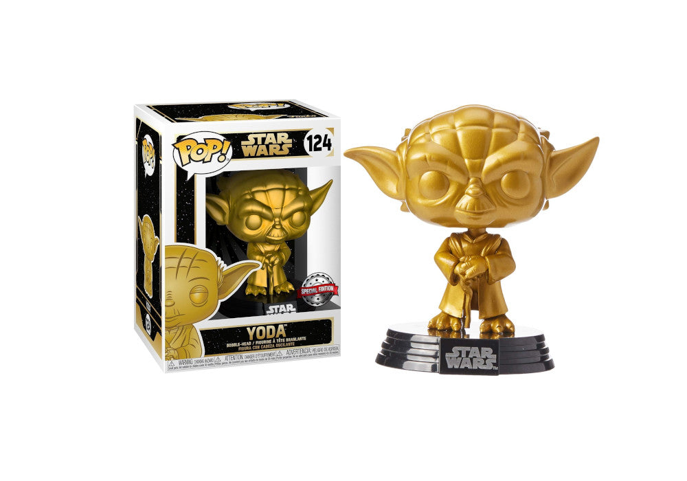 Funko POP! Star Wars - Yoda - Movies Gold Edition - 124 / SPECIAL EDITION