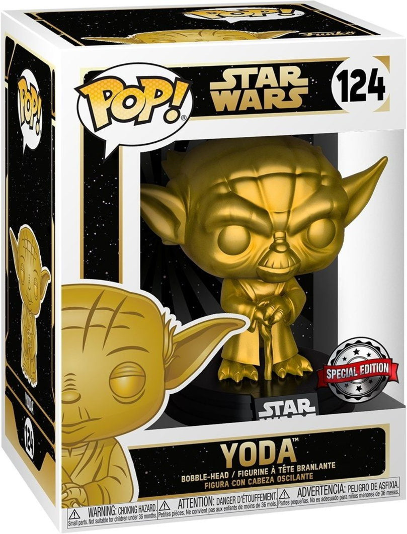Funko POP! Star Wars - Yoda - Movies Gold Edition - 124 / SPECIAL EDITION