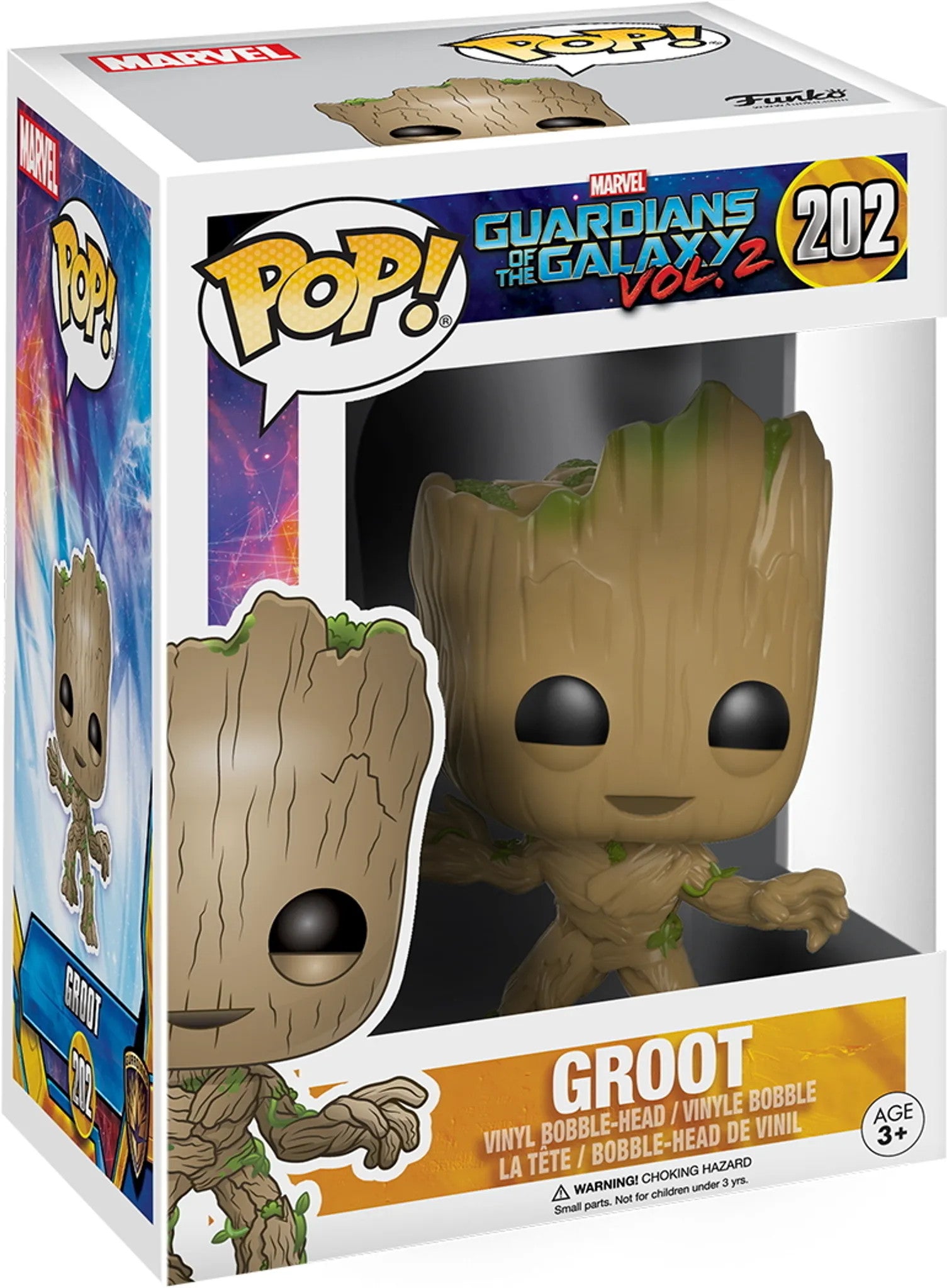Funko POP! Marvel: Guardians of the Galaxy VOL.2: Groot- 202