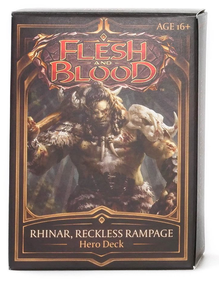 Flesh And Blood - Rhinar Hero Deck