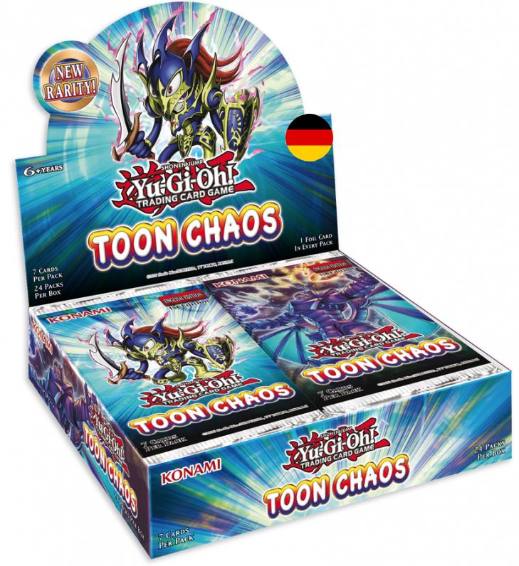 Yu-Gi-Oh! Toon Chaos Booster Display (24 Booster) deutsch Reprint