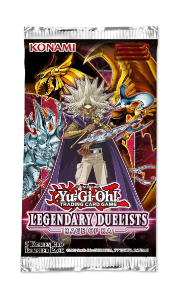 Yu-Gi-Oh! -  Legendary Duelists 7 - Rage of Ra -  Booster - deutsch