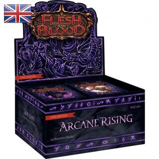 Flesh And Blood - Arcane Rising Unlimited Booster Display (24 Packs)  english