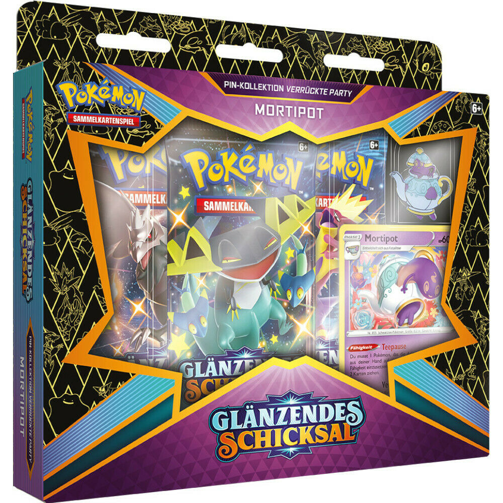 Pokémon SWSH4.5 Glänzendes Schicksal - Pin Collection Mortipot- deutsch