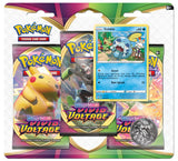 Pokémon SWSH04 Vivid Voltage (Farbenschock) - 3-Booster Blister Sobble - englisch