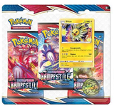 Pokémon SWSH05 - Kampfstile - 3-Pack Blister - Blitza - deutsch