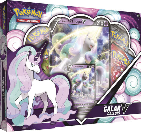 Pokémon Galar-Gallopa V-Box - deutsch