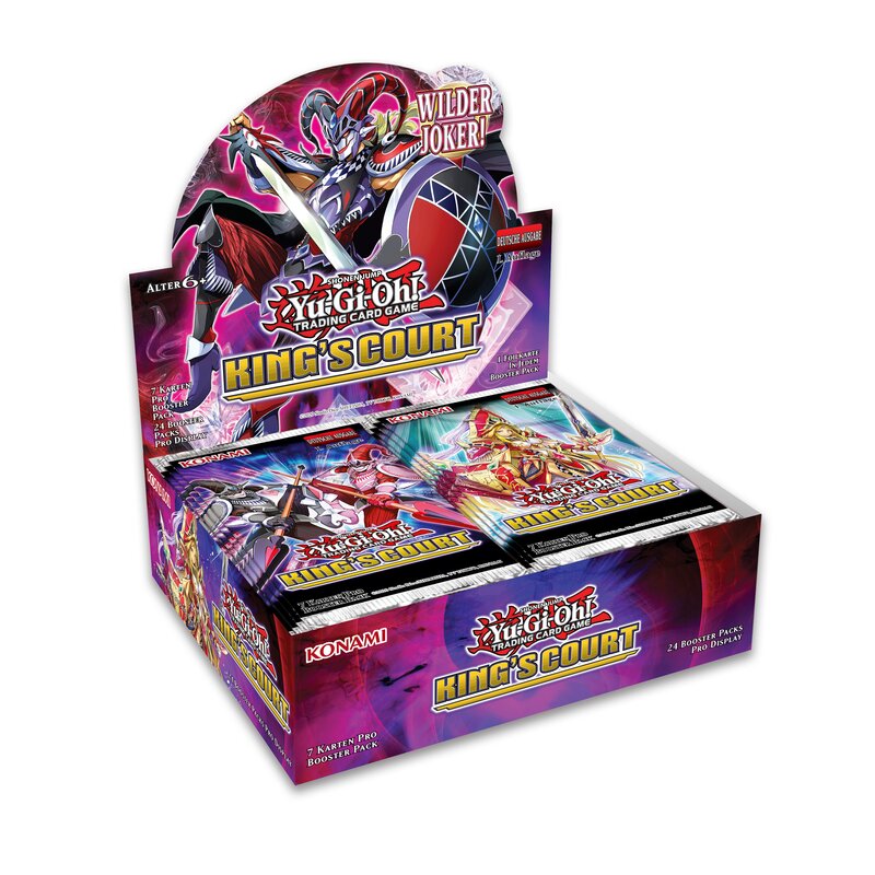 Yu-Gi-Oh! Kings Court Special Booster-Display (24 Booster) - DE