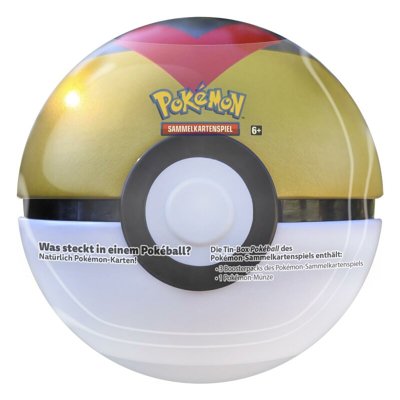Pokémon - Pokeball Tin Frühjahr 2022 - Levelball - deutsch