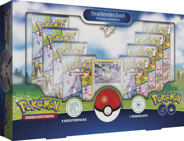 Pokémon - Pokemon GO Premium-Kollektion - Strahlendes Evoli - deutsch