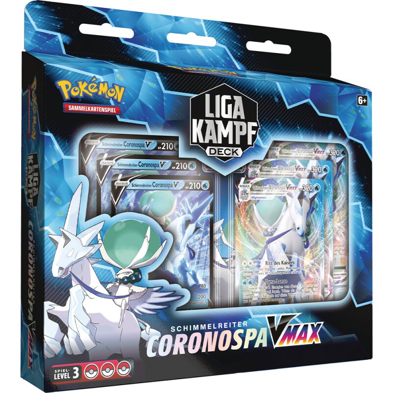 Pokémon - Liga Kampf Deck - Schimmelreiter Coronospa VMax - deutsch