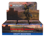 Commander Legends: Battle for Baldur’s Gate - Draft Booster Display (24) - englisch