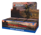 Commander Legends: Battle for Baldur’s Gate - Draft Booster Display (24) - englisch
