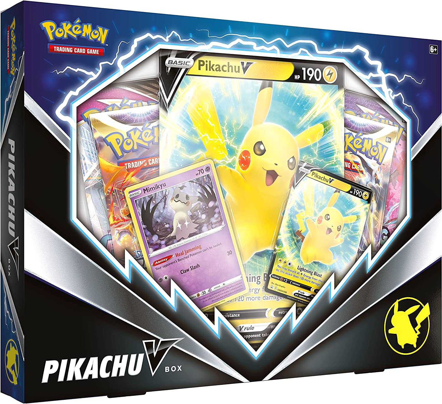 Pokémon - Pikachu V Box - englisch