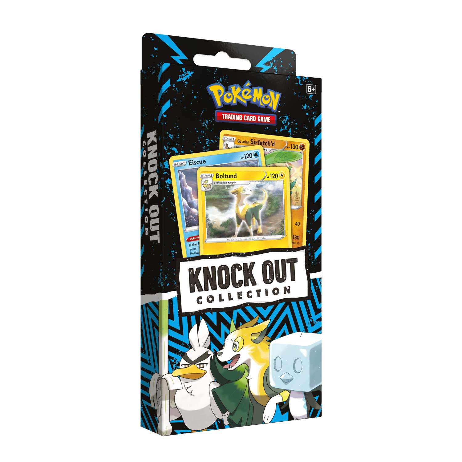Pokémon - Knock Out Collection (Boltund, Eiscue, Galarian Sirfetch'd) - englisch