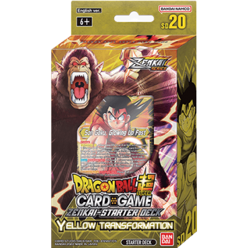 Dragon Ball Super Card Game - Zenkai Series SD20 Deck - Yellow Transformation - englisch