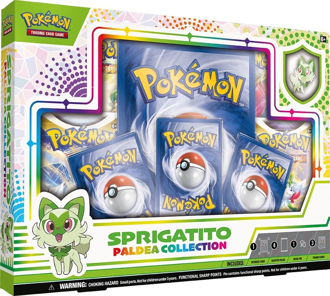 Pokémon - Sprigatito Paldea Collection - englisch