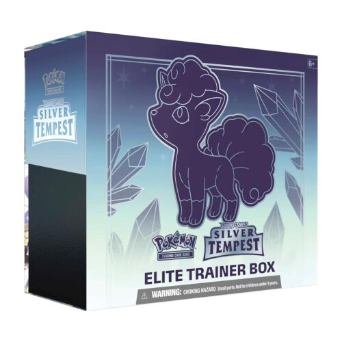 Pokémon Sword & Shield Silver Tempest - Elite Trainer Box - englisch
