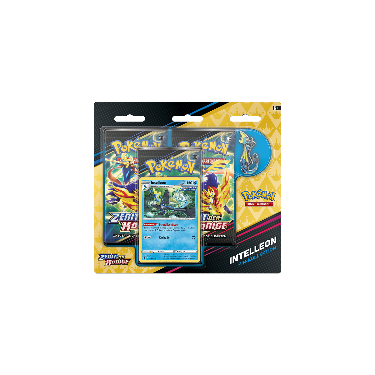 Pokémon Schwert und Schild Zenit der Könige - Intelleon Pin-Kollektion - deutsch