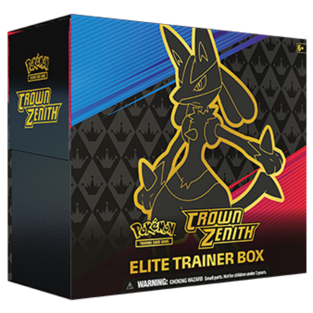 Pokémon Sword and Shield Crown Zenith - Elite Trainer Box - englisch